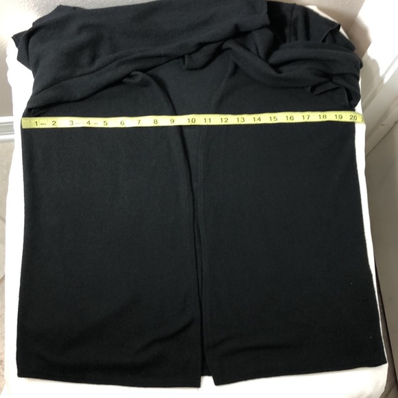 Maurices Lightweight Ruffle Sleeve Open Front Soft Black Versatile Cardigan M - Picture 9 of 12